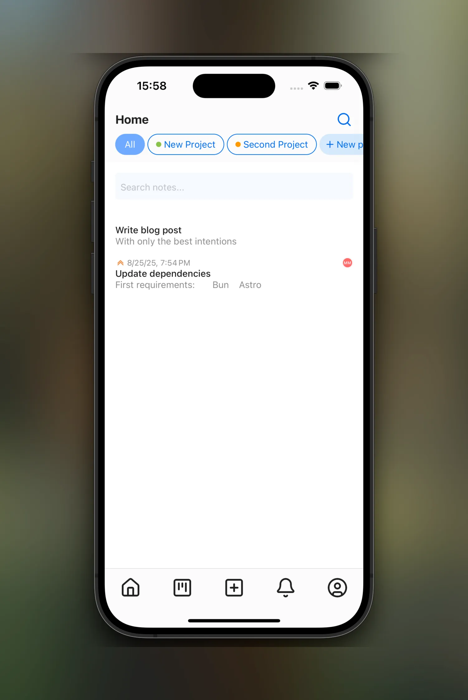 Mobile App Screenshot